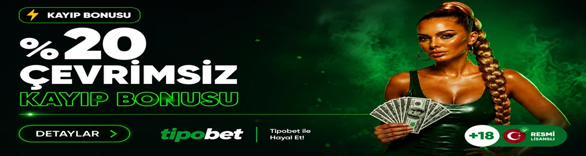 TipoBet %20 Çevrimsiz Kayıp Bonusu